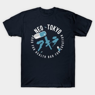 NEO TOKYO 1988 |  ネオ東京都  Good for Health, Bad for Education! T-Shirt